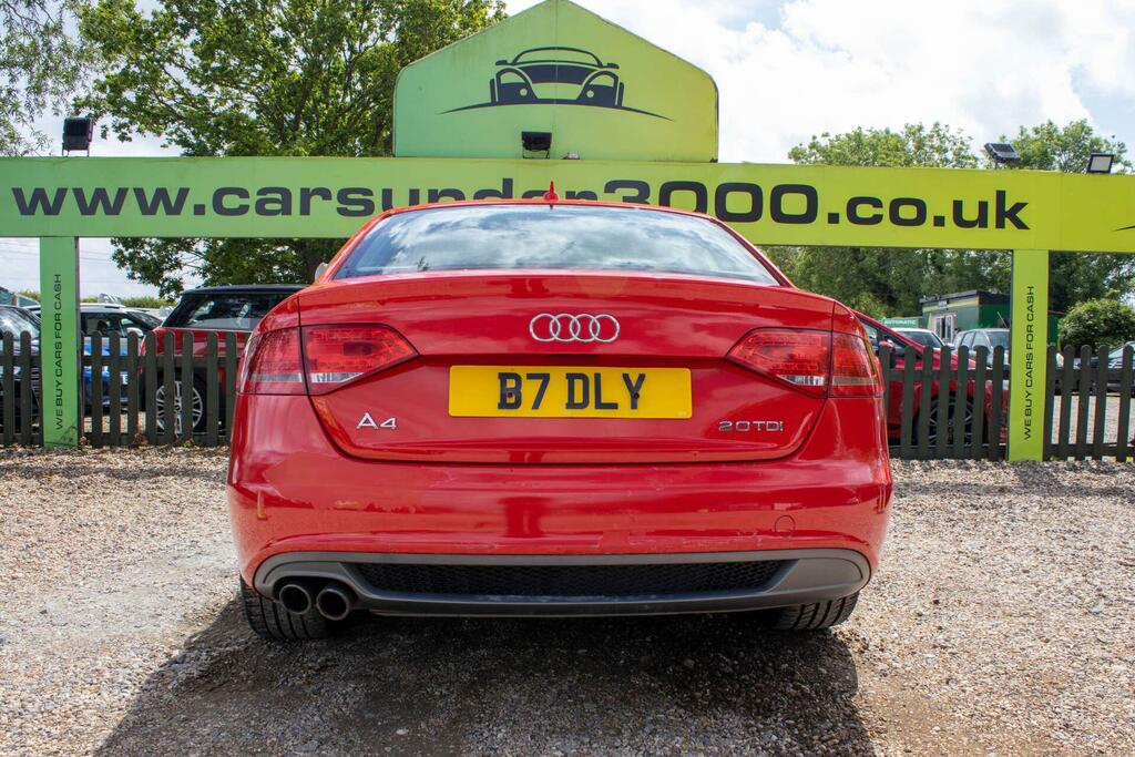 Audi A4 S Line Red #5