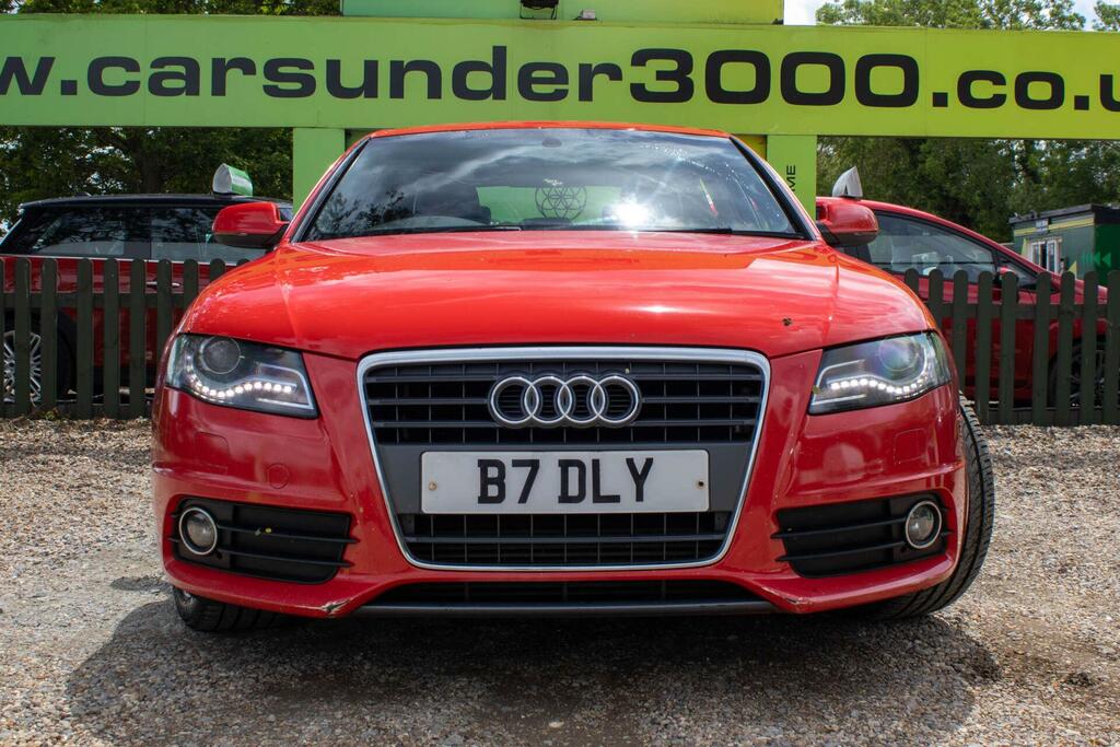 Audi A4 S Line Red #2