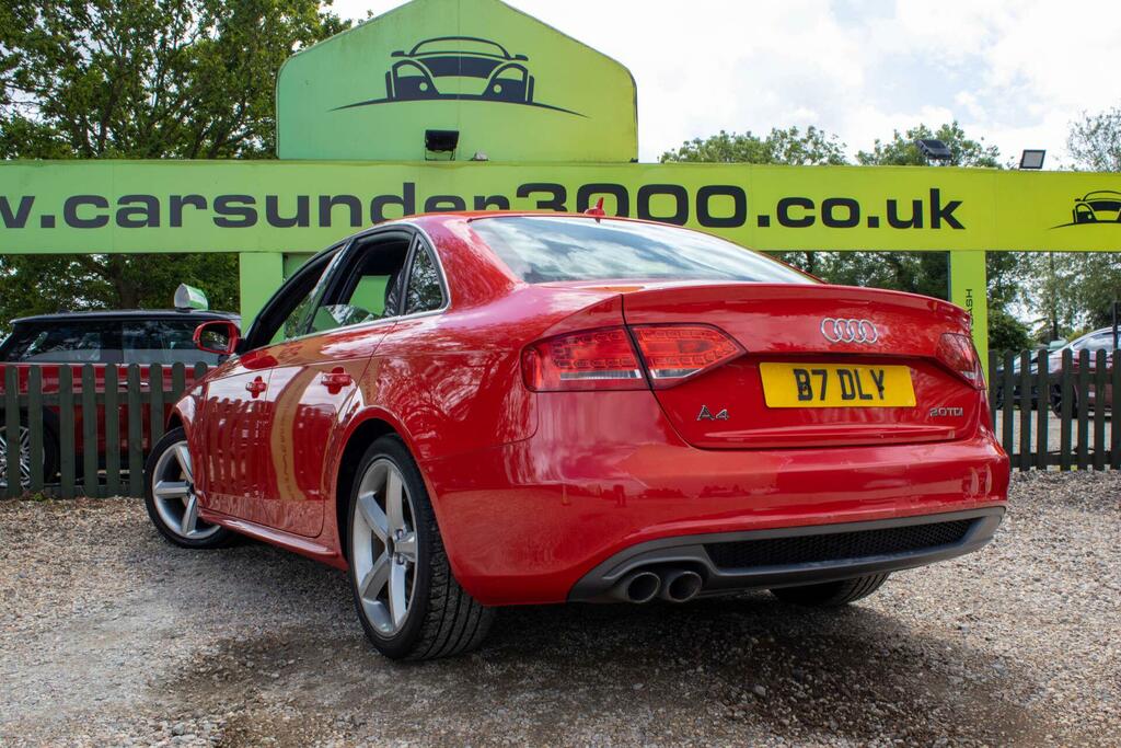 Audi A4 S Line Red #4
