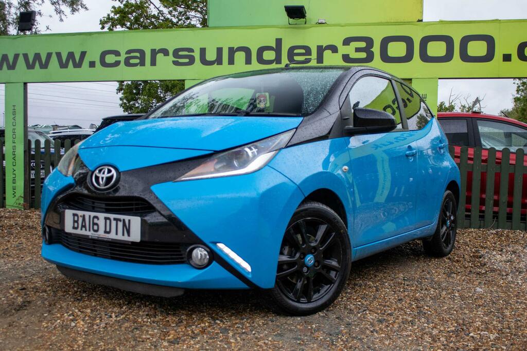 Toyota Aygo 1.0 Vvt-i X-cite Euro 6 BA16DTN Blue #3