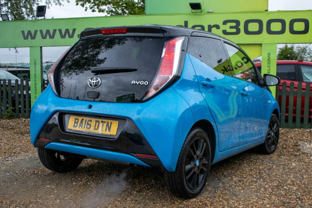 Toyota Aygo 1.0 Vvt-i X-cite Euro 6 BA16DTN Blue #6