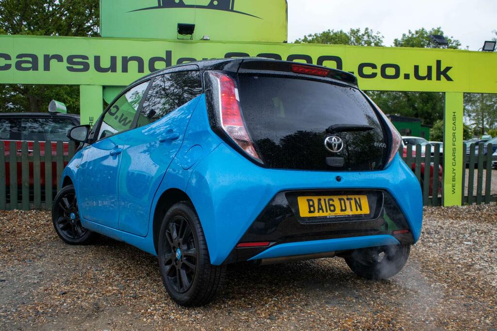 Toyota Aygo 1.0 Vvt-i X-cite Euro 6 BA16DTN Blue #4