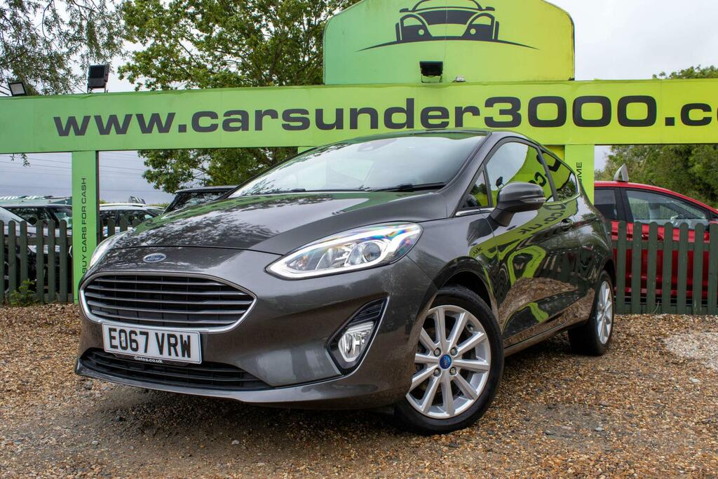 Ford Fiesta 1.0T Ecoboost Titanium Euro 6 Ss E067VRW Grey #3