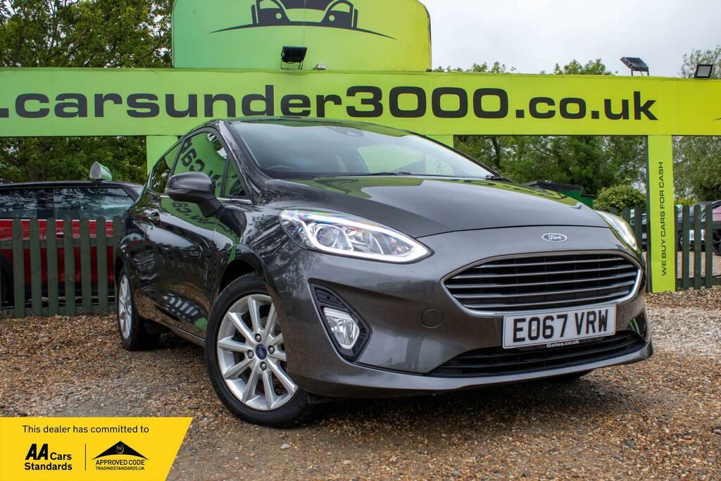 Ford Fiesta 1.0T Ecoboost Titanium Euro 6 Ss Grey