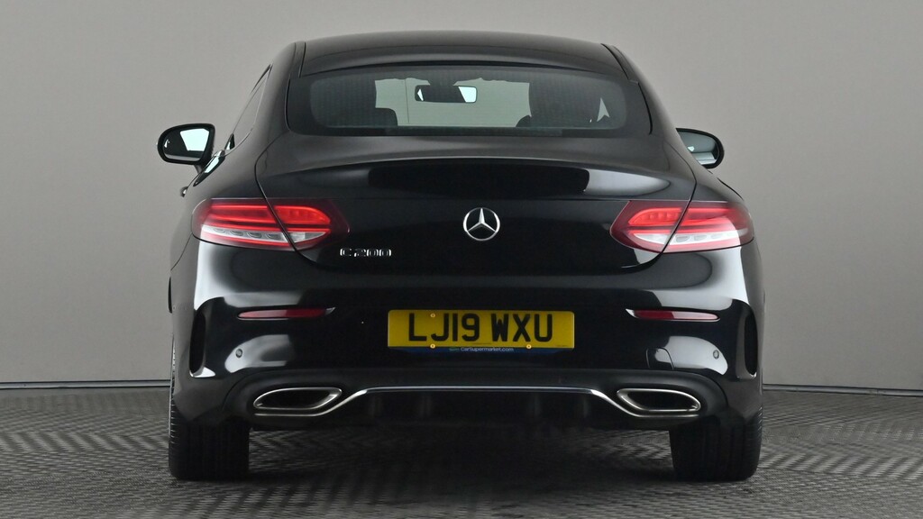 Mercedes-Benz C Class C200 Amg Line 9G-tronic Black #5