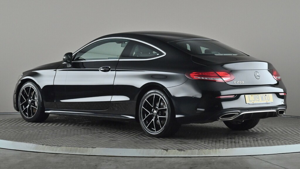 Mercedes-Benz C Class C200 Amg Line 9G-tronic Black #4