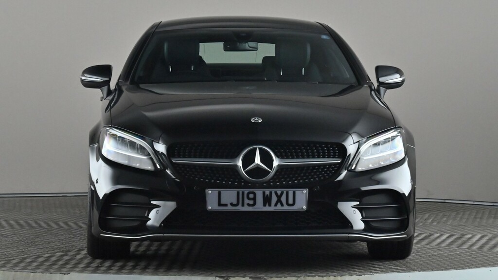 Mercedes-Benz C Class C200 Amg Line 9G-tronic Black #2