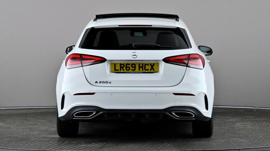 Mercedes-Benz A Class A200d Amg Line Premium Plus White #5