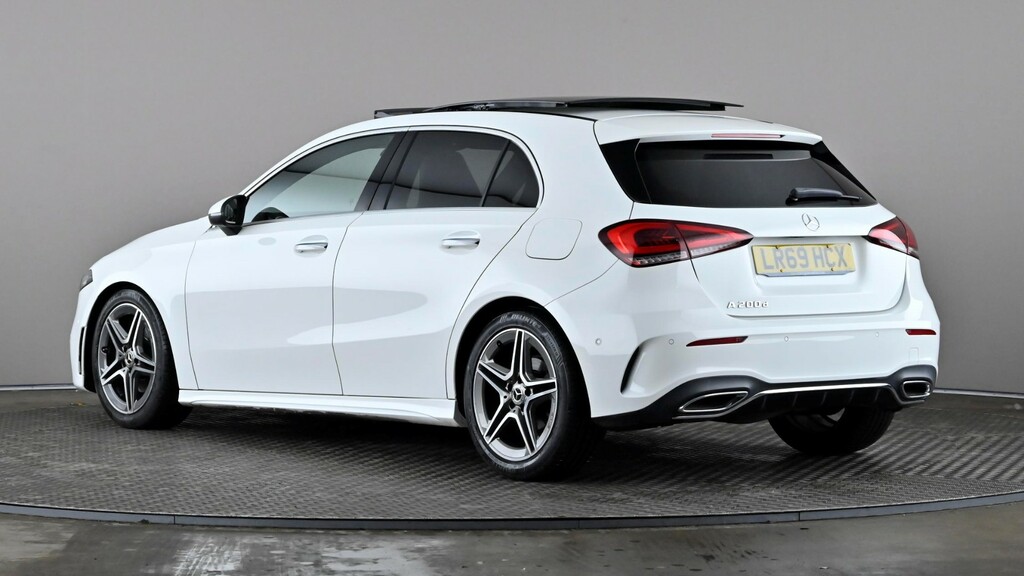 Mercedes-Benz A Class A200d Amg Line Premium Plus White #4