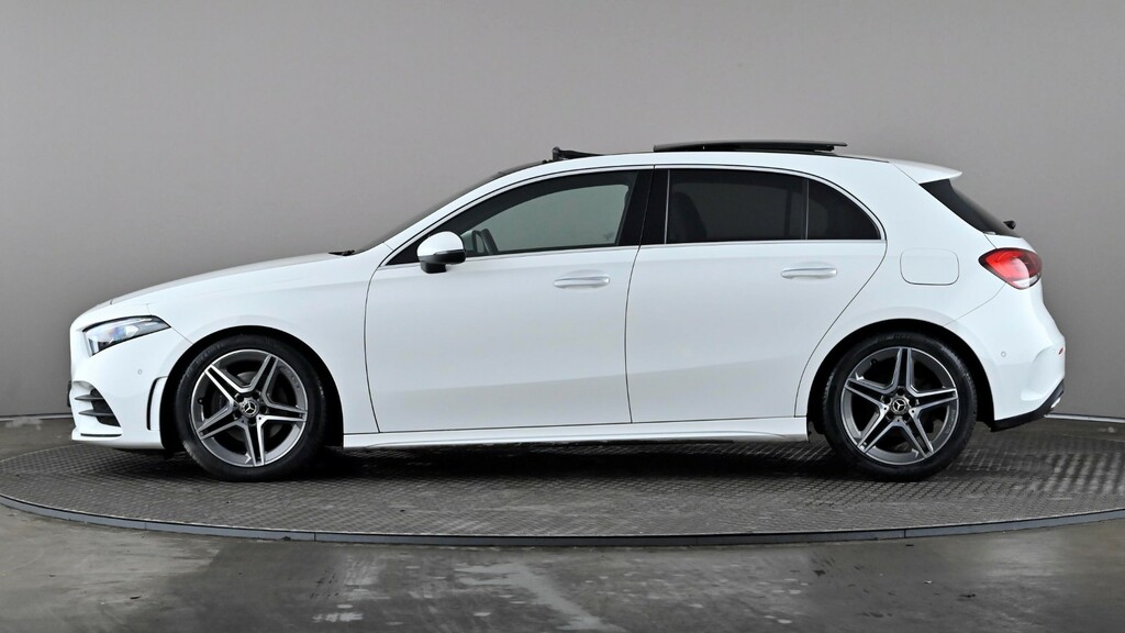 Mercedes-Benz A Class A200d Amg Line Premium Plus White #3