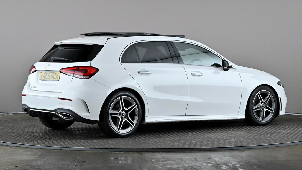Mercedes-Benz A Class A200d Amg Line Premium Plus White #6
