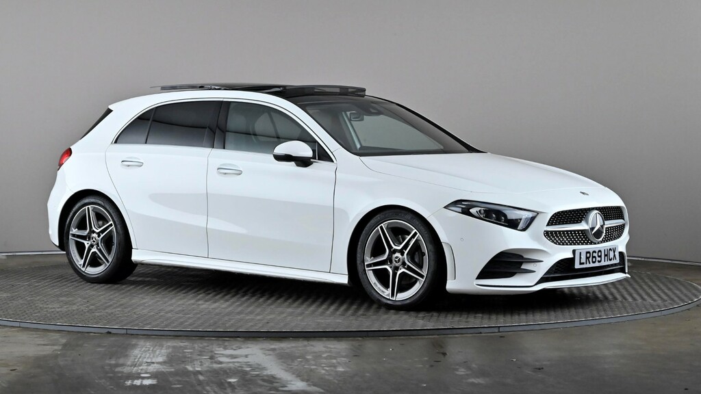 Mercedes-Benz A Class A200d Amg Line Premium Plus White