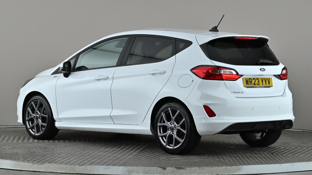Ford Fiesta 1.0 Ecoboost St-line WR23YYV White #4