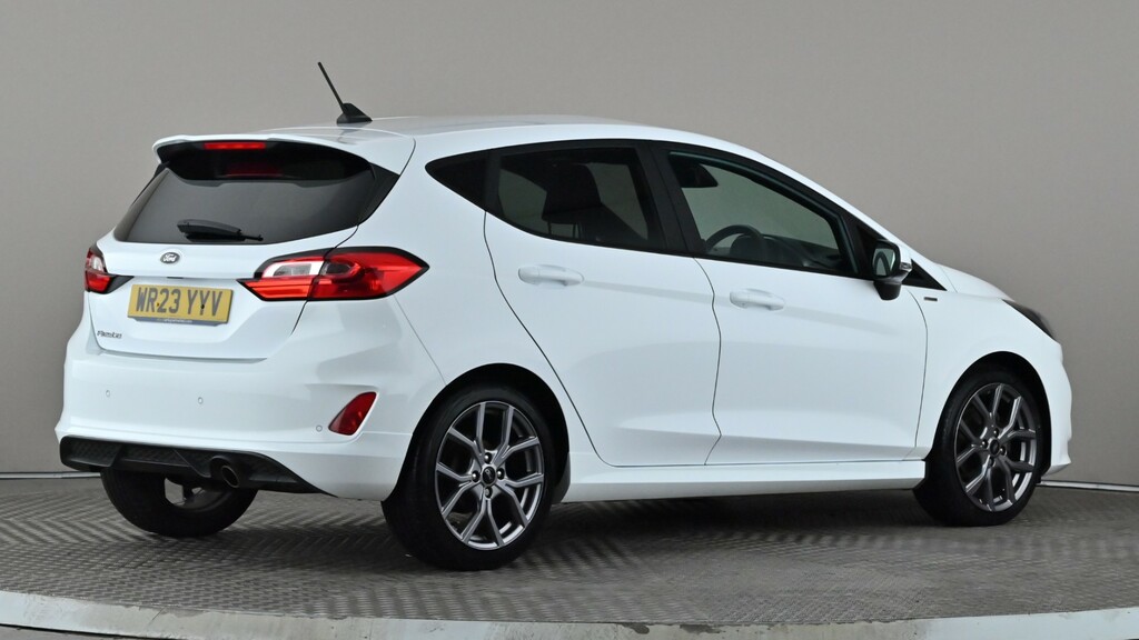 Ford Fiesta 1.0 Ecoboost St-line WR23YYV White #6