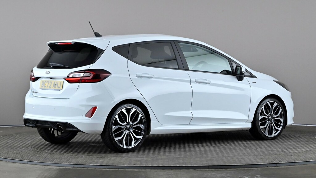 Ford Fiesta 1.0 Ecoboost St-line X BC72AHJ White #6