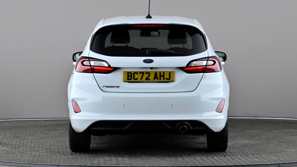Ford Fiesta 1.0 Ecoboost St-line X BC72AHJ White #5