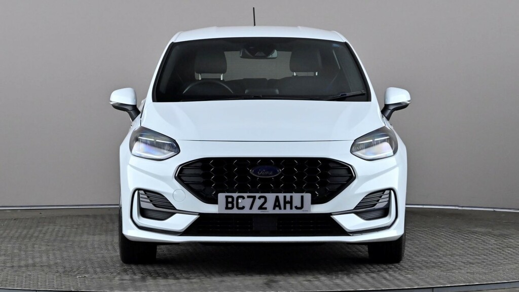 Ford Fiesta 1.0 Ecoboost St-line X BC72AHJ White #2