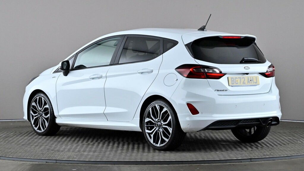 Ford Fiesta 1.0 Ecoboost St-line X BC72AHJ White #4