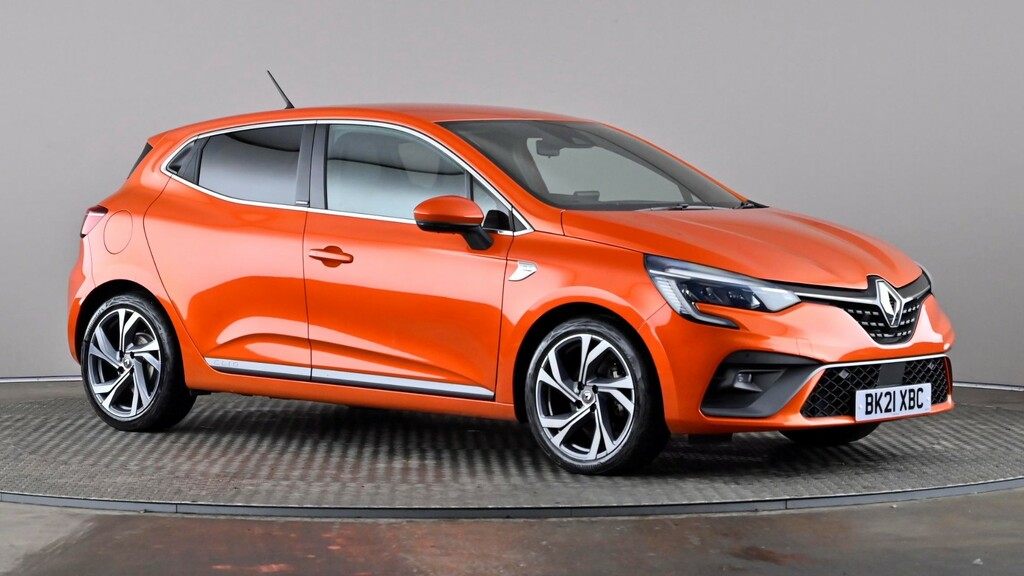Renault Clio 1.6 E-tech Hybrid 140 Rs Line Orange