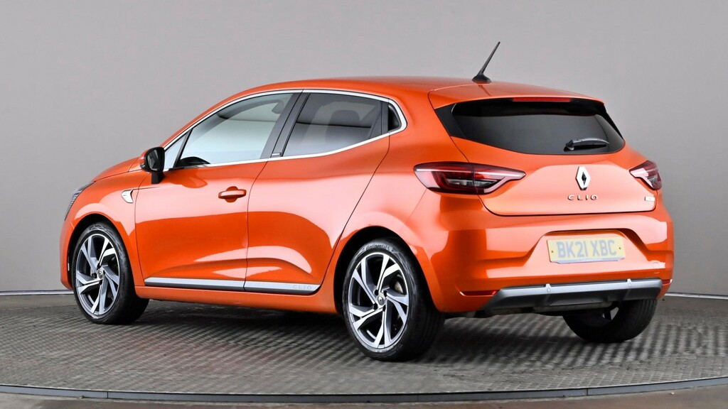 Renault Clio 1.6 E-tech Hybrid 140 Rs Line BK21XBC Orange #4