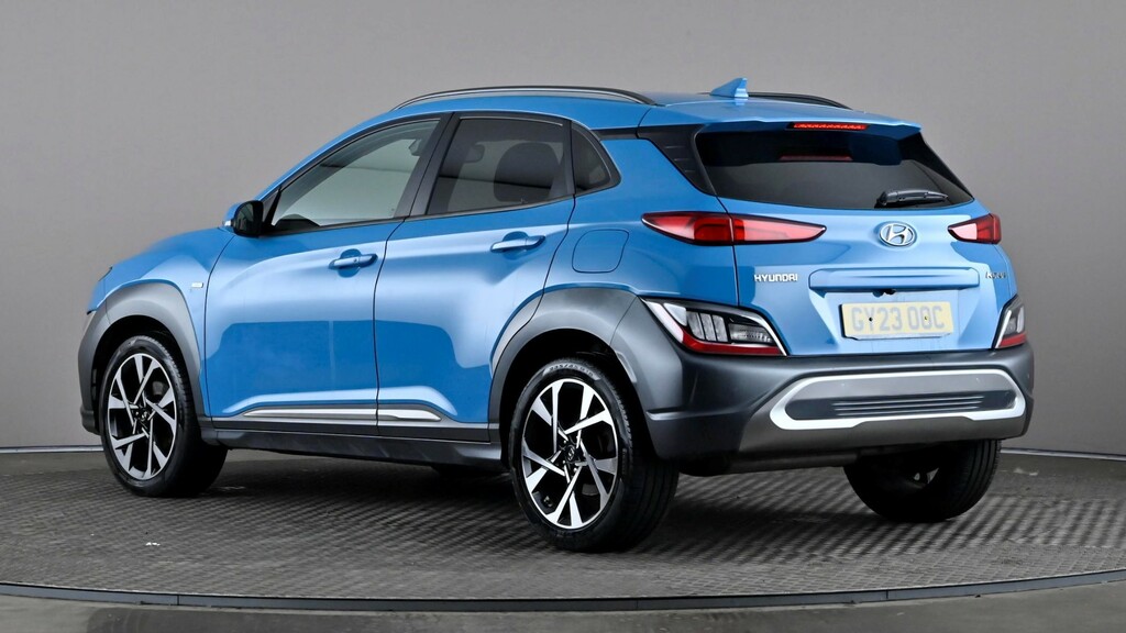 Hyundai Kona 1.0 Tgdi 48V Mhev Premium GY23OOC Blue #4