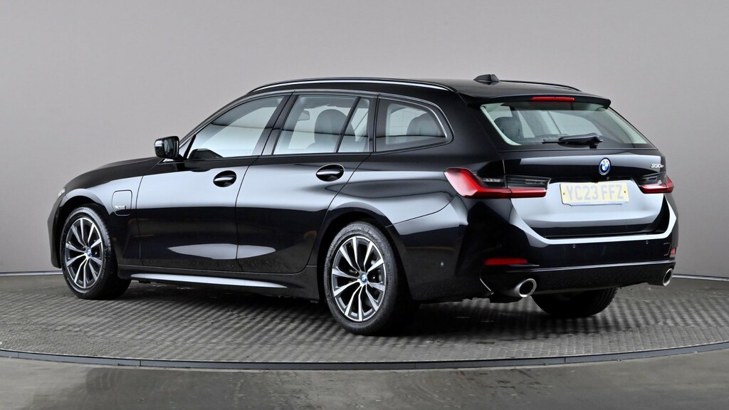 BMW 3 Series 330E Sport Step YC23FFZ Black #4