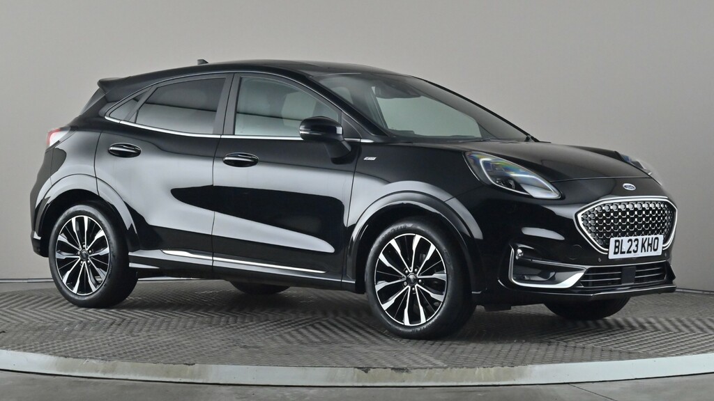 Ford Puma 1.0 Ecoboost Hybrid Mhev St-line Vignale Black