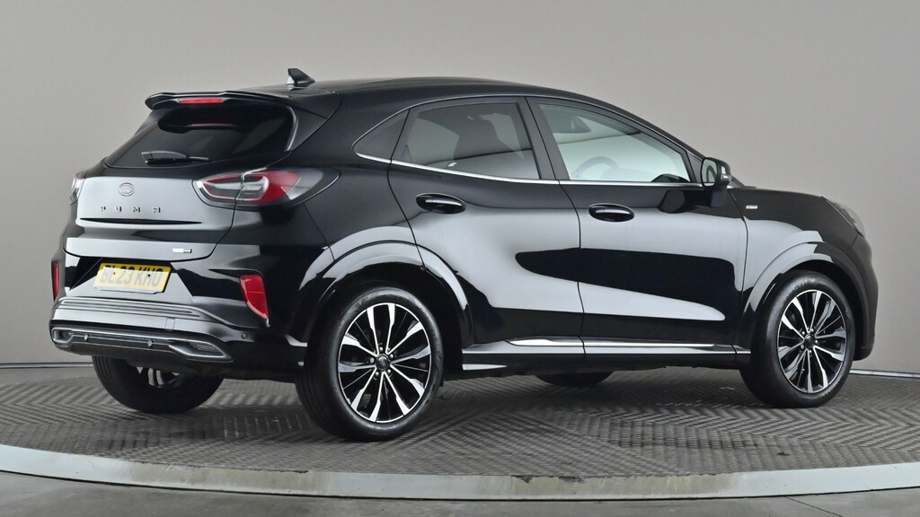Ford Puma 1.0 Ecoboost Hybrid Mhev St-line Vignale BL23KHO Black #6