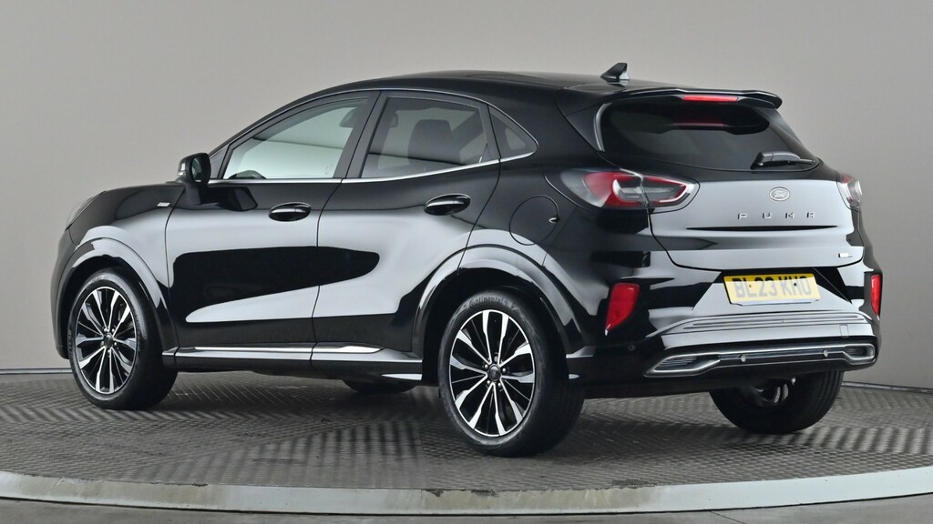 Ford Puma 1.0 Ecoboost Hybrid Mhev St-line Vignale BL23KHO Black #4