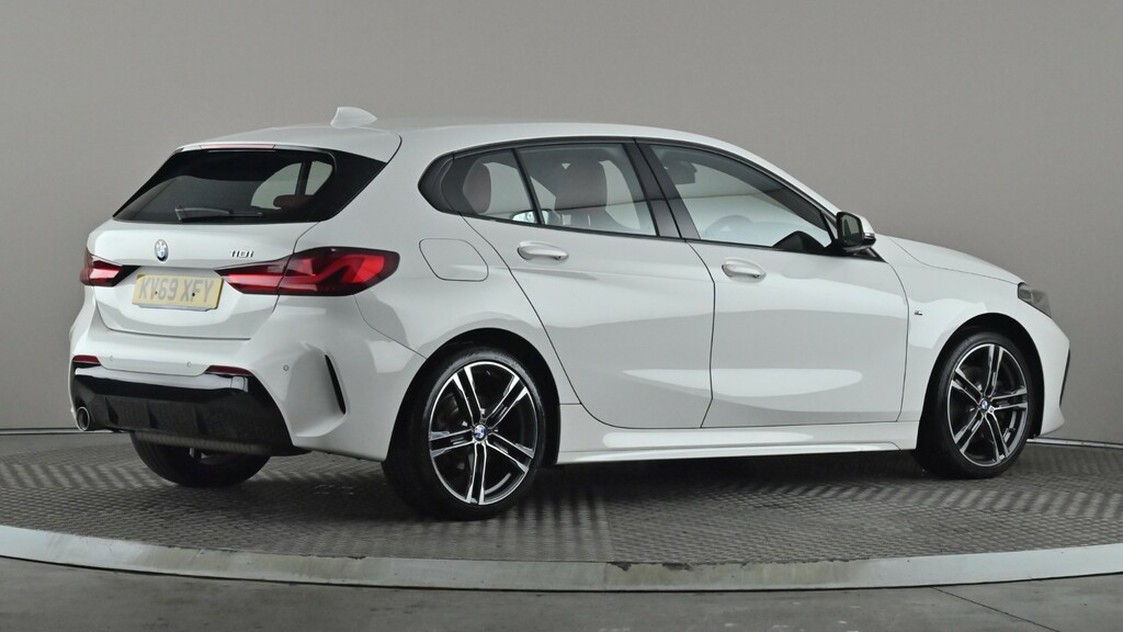 BMW 1 Series 118I M Sport Step KV69XFY White #6