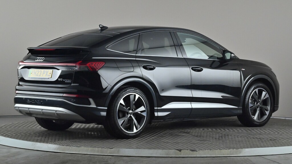Audi Q4 E Tron 220Kw 50 Quattro 82Kwh S Line YH23PXJ Black #6