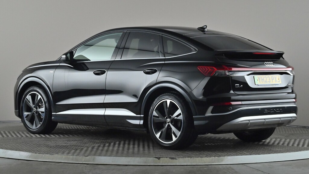 Audi Q4 E Tron 220Kw 50 Quattro 82Kwh S Line YH23PXJ Black #4