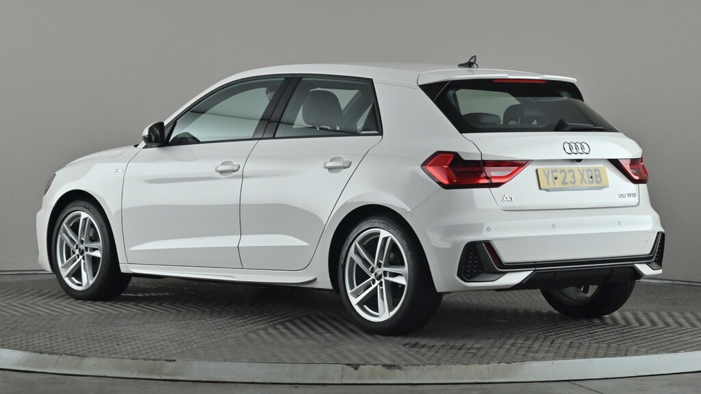 Audi A1 35 Tfsi S Line S Tronic YF23XBB White #4
