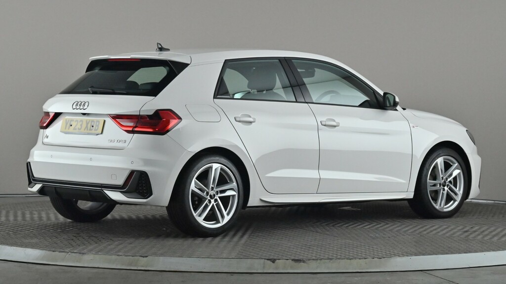 Audi A1 35 Tfsi S Line S Tronic YF23XBB White #6