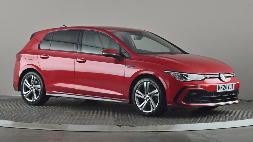 Volkswagen Golf 2.0 Tdi 150 R-line Dsg MK24VUT Red