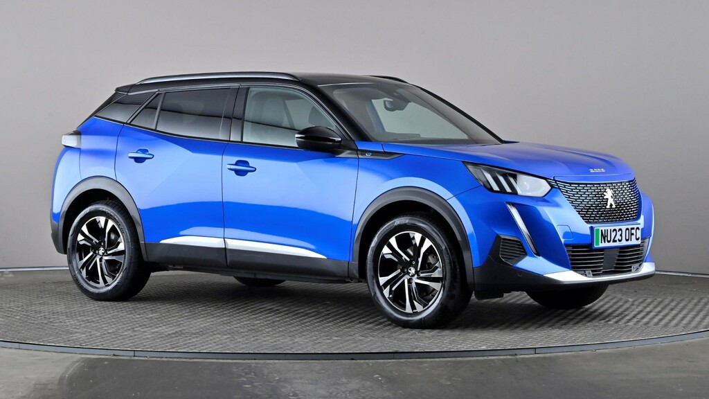 Peugeot e-2008 100Kw Gt 50Kwh Blue