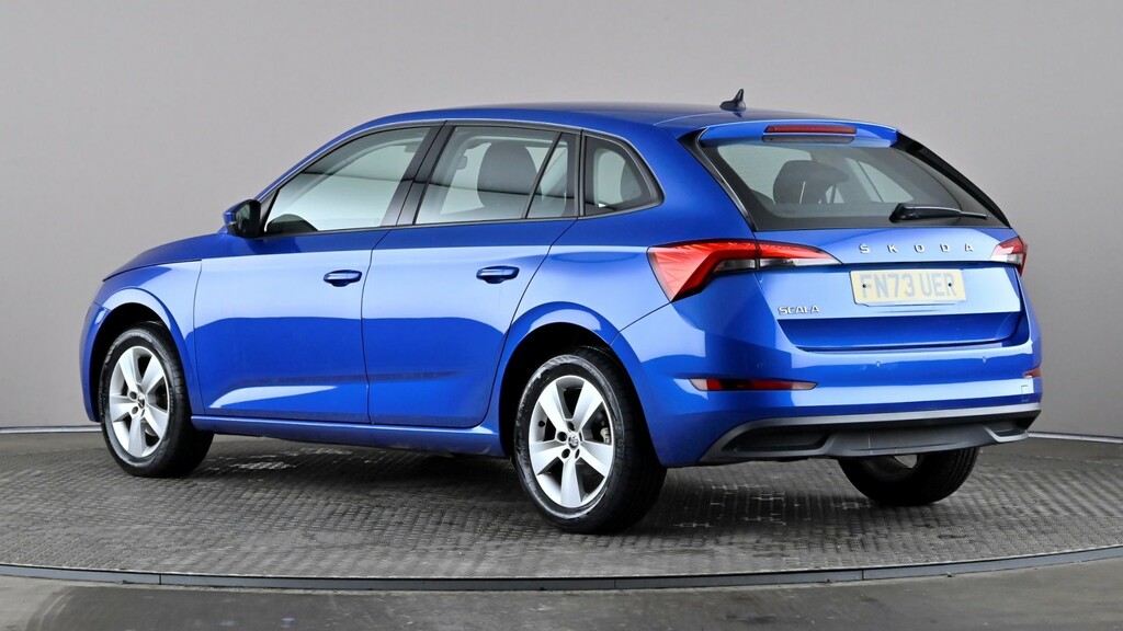 Skoda Scala 1.0 Tsi 110 Se FN23UER Blue #4