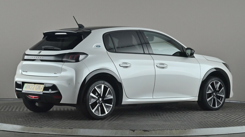 Peugeot e-208 100Kw Gt 50Kwh BN22GNJ White #6