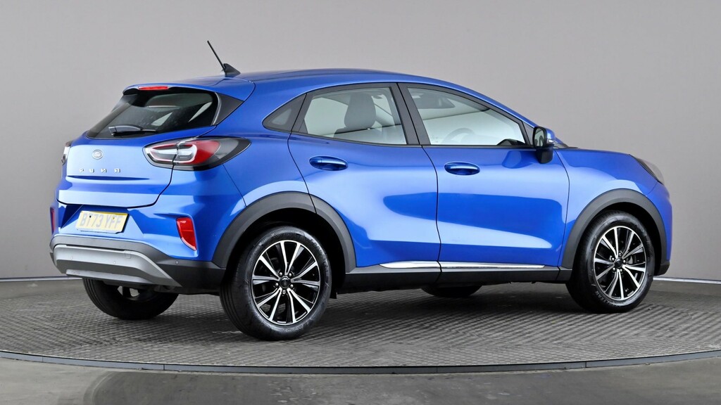 Ford Puma 1.0 Ecoboost Hybrid Mhev Titanium BT73YFF Blue #6