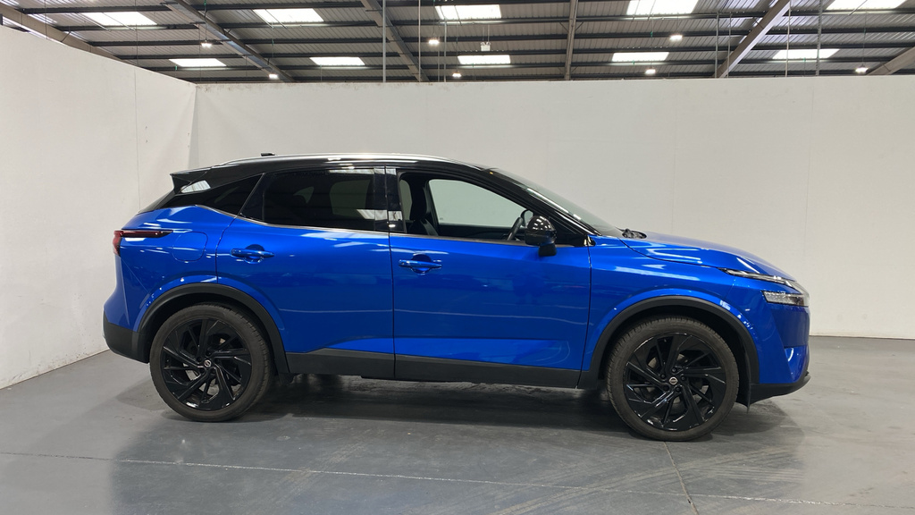 Nissan Qashqai 1.3 Dig-t Mh 158 Tekna Xtronic FY71AYH Blue #2