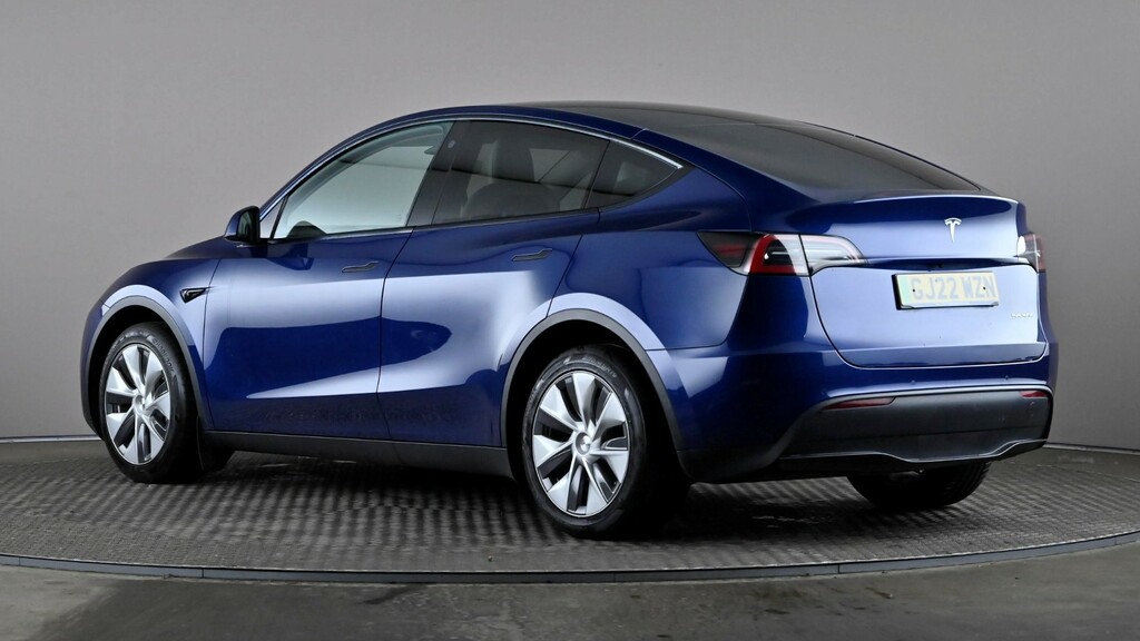 Tesla Model Y Long Range Awd GJ22WZN Blue #4