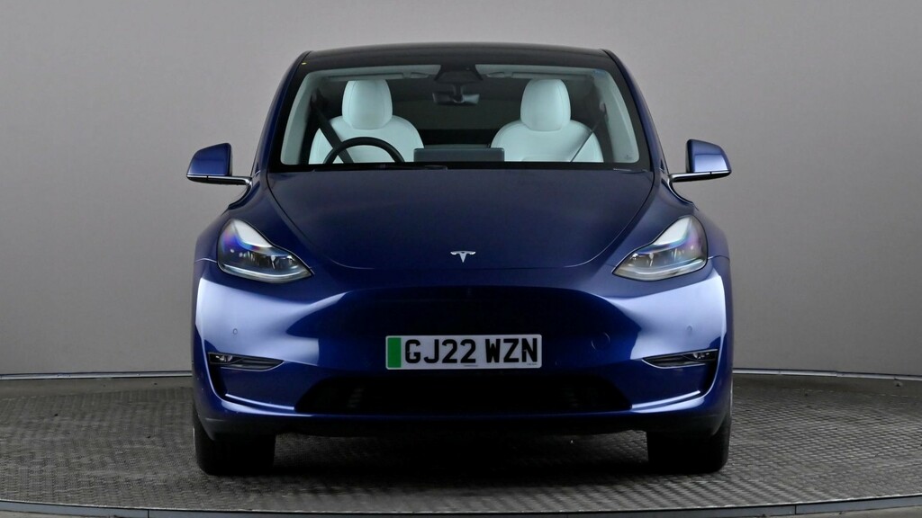 Tesla Model Y Long Range Awd GJ22WZN Blue #2