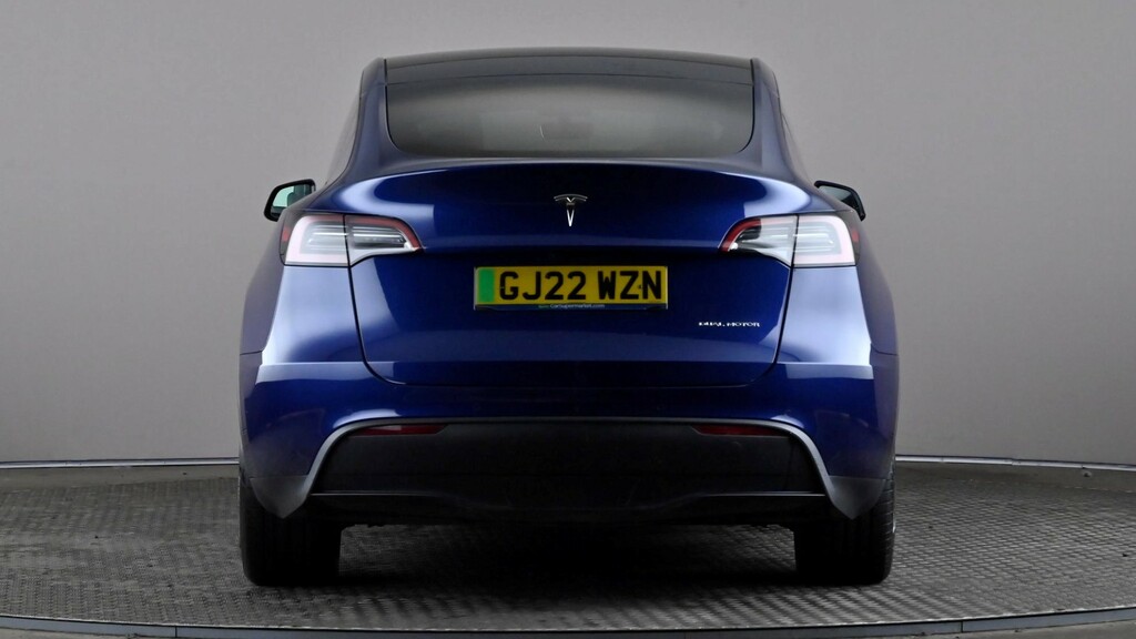 Tesla Model Y Long Range Awd GJ22WZN Blue #5