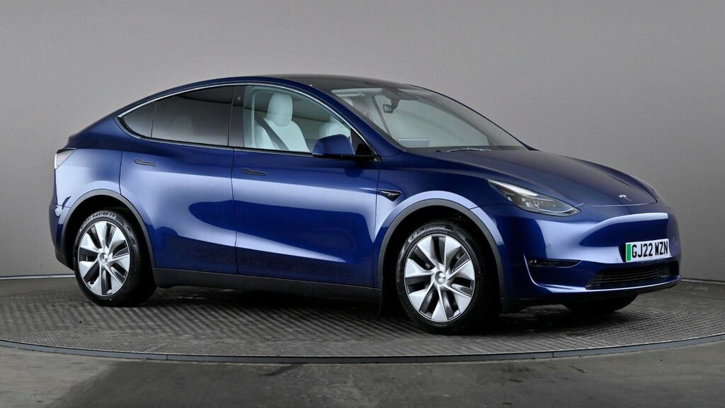 Tesla Model Y Long Range Awd Blue