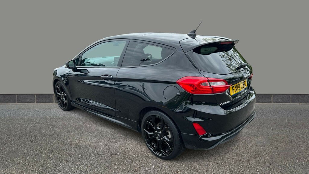 Ford Fiesta 1.0 Ecoboost St-line X FX19LBG Black #4
