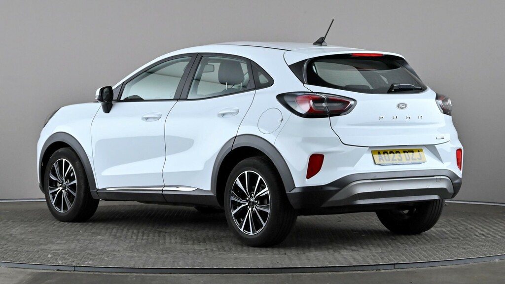 Ford Puma 1.0 Ecoboost Hybrid Mhev 155 Titanium AO23DZJ White #4