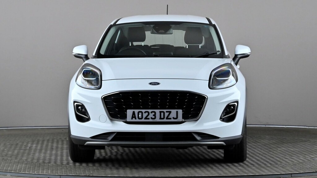 Ford Puma 1.0 Ecoboost Hybrid Mhev 155 Titanium AO23DZJ White #2