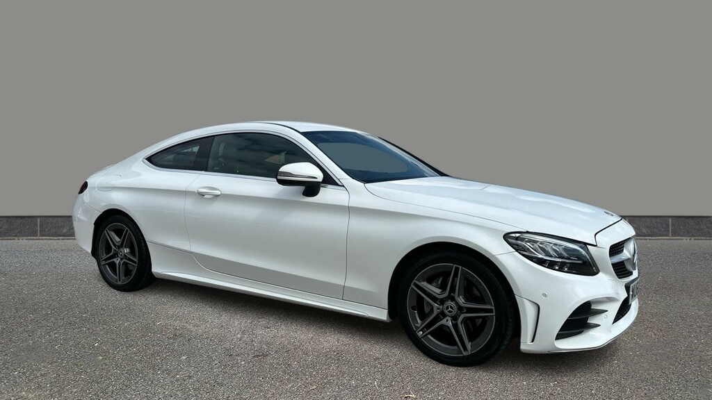 Mercedes-Benz C Class C200 Amg Line 9G-tronic White