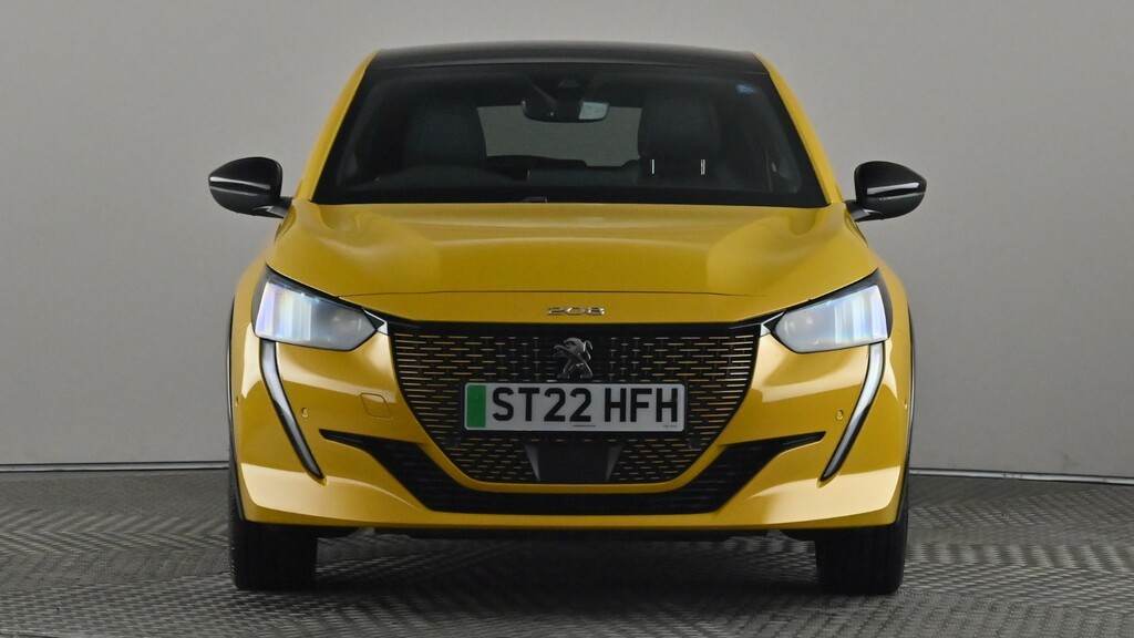 Peugeot e-208 100Kw Gt 50Kwh Yellow #2