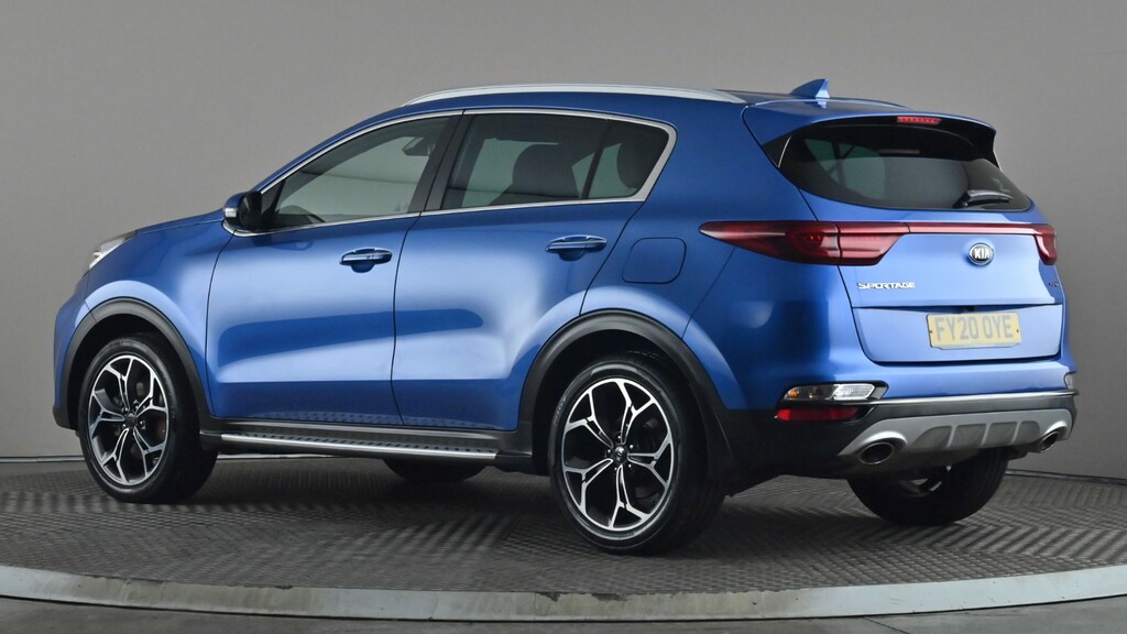 Kia Sportage 1.6T Gdi Isg Gt-line FY20OYE Blue #4